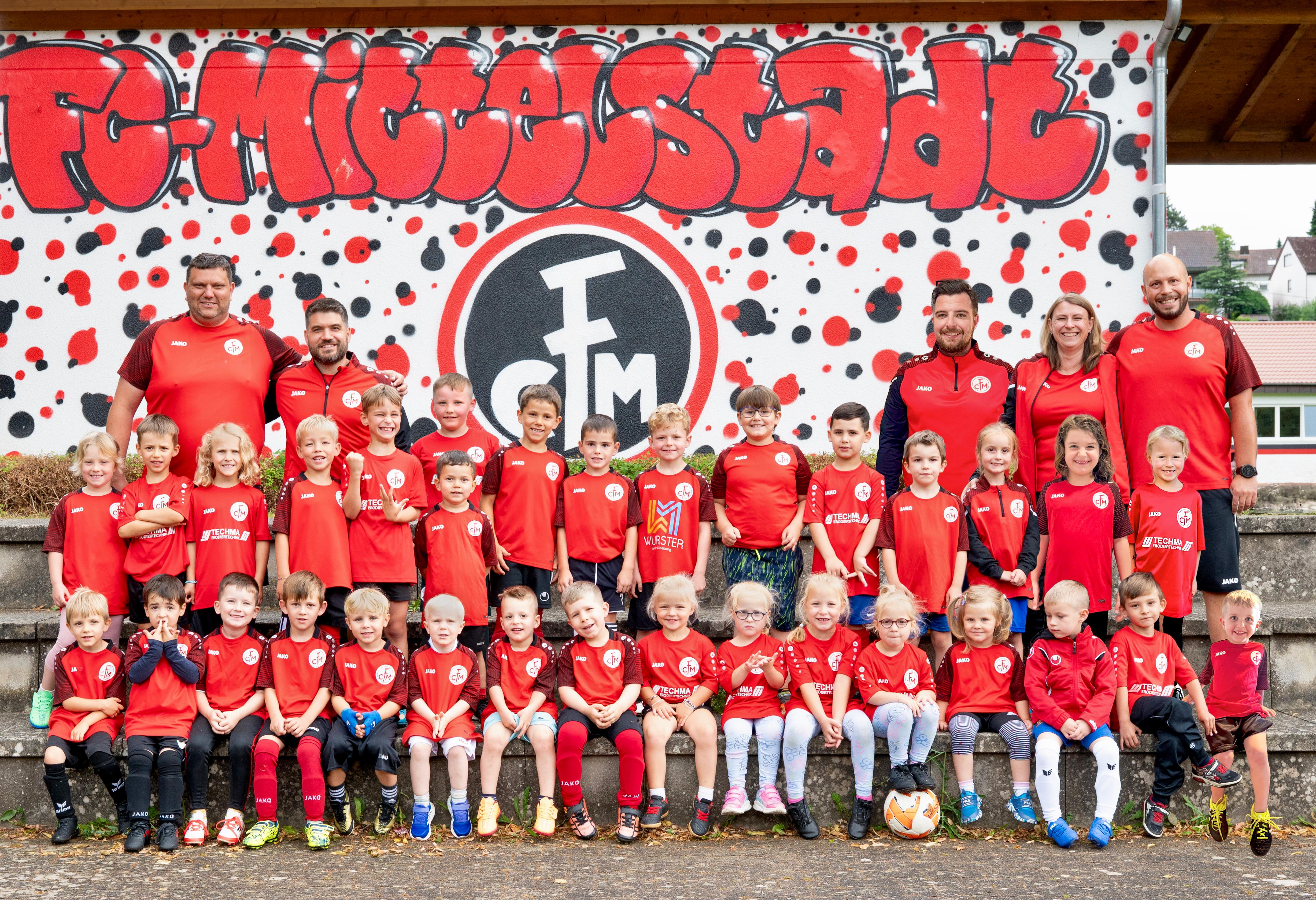 Mannschaftsfoto Bambini FC Mittelstadt