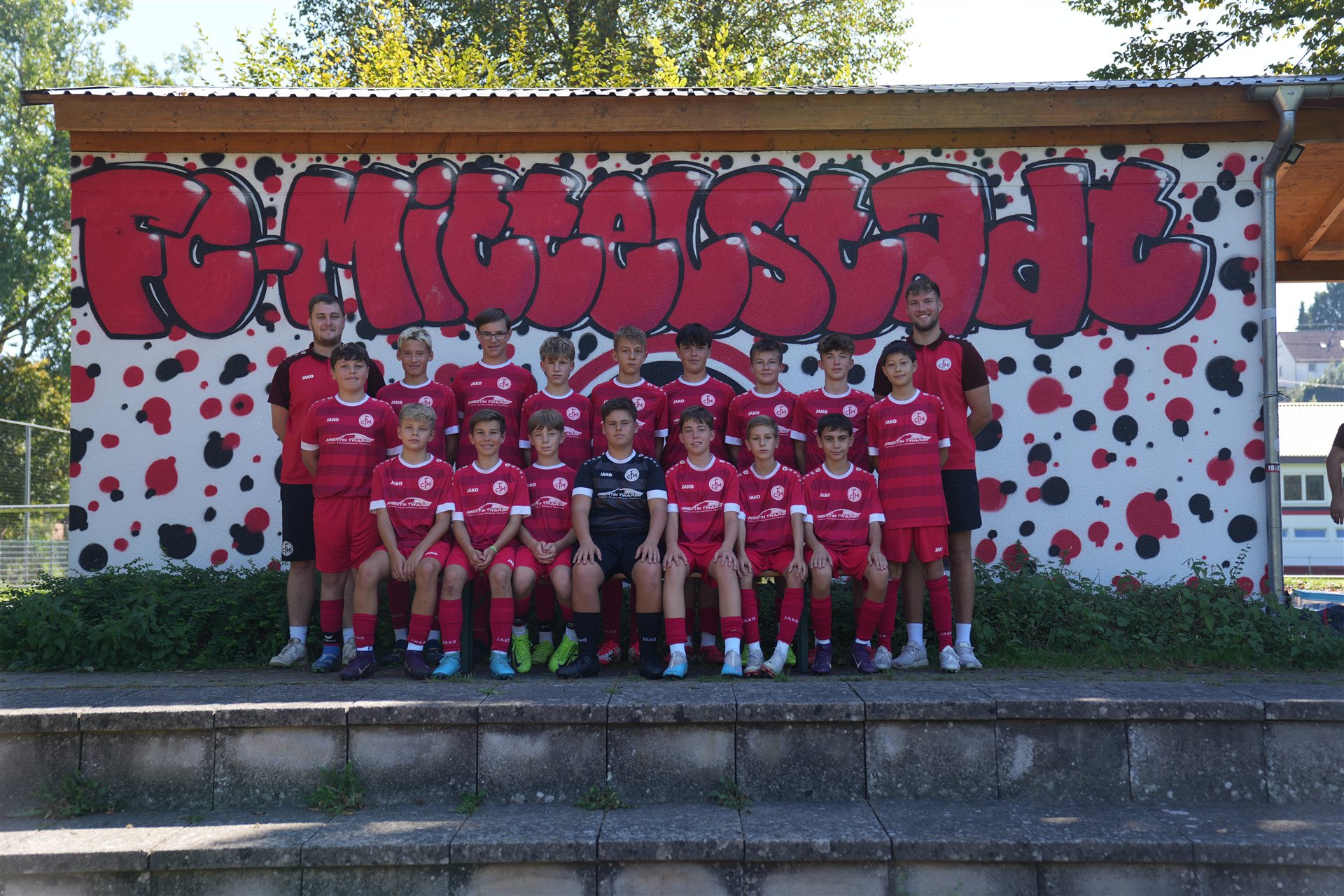 Mannschaftsfoto C-Jugend FC Mittelstadt